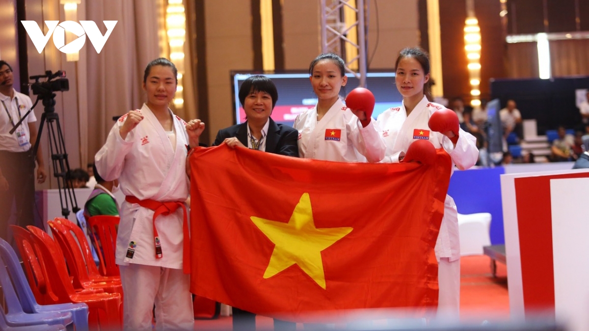 SEA Games 32: Karate fighters win 6 golds, doubling target